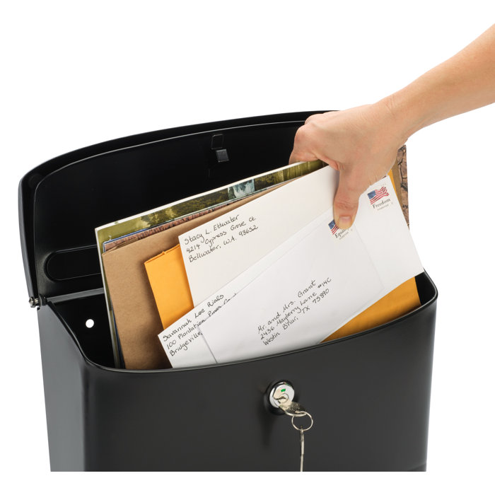 Architectural Mailboxes Princeton Locking Wall Mounted Mailbox